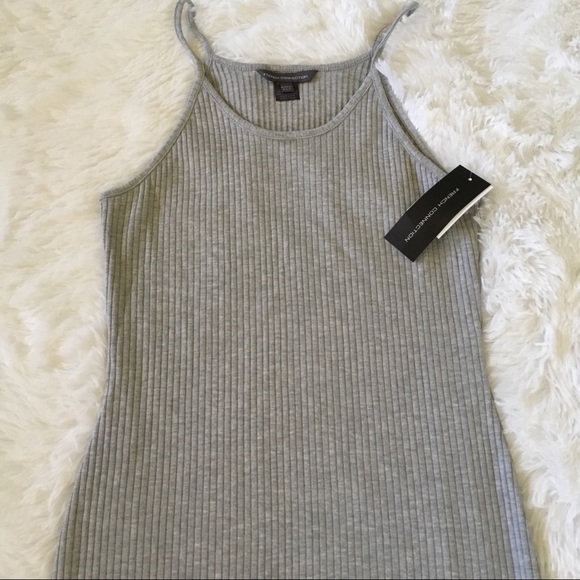 NWT French Connection ribbed tank dress - Picture 4 of 8